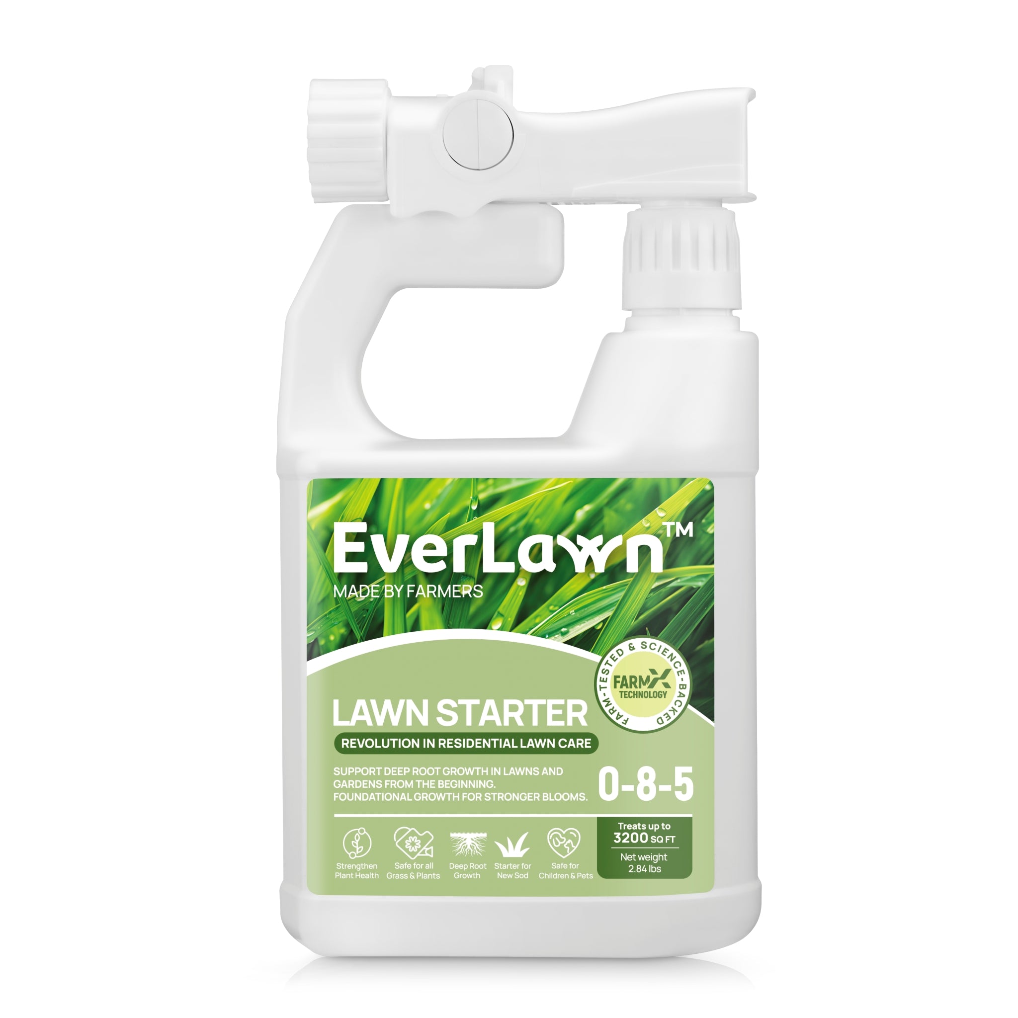 Everlawn's Lawn Starter 0-8-5 Liquid Fertilizer
