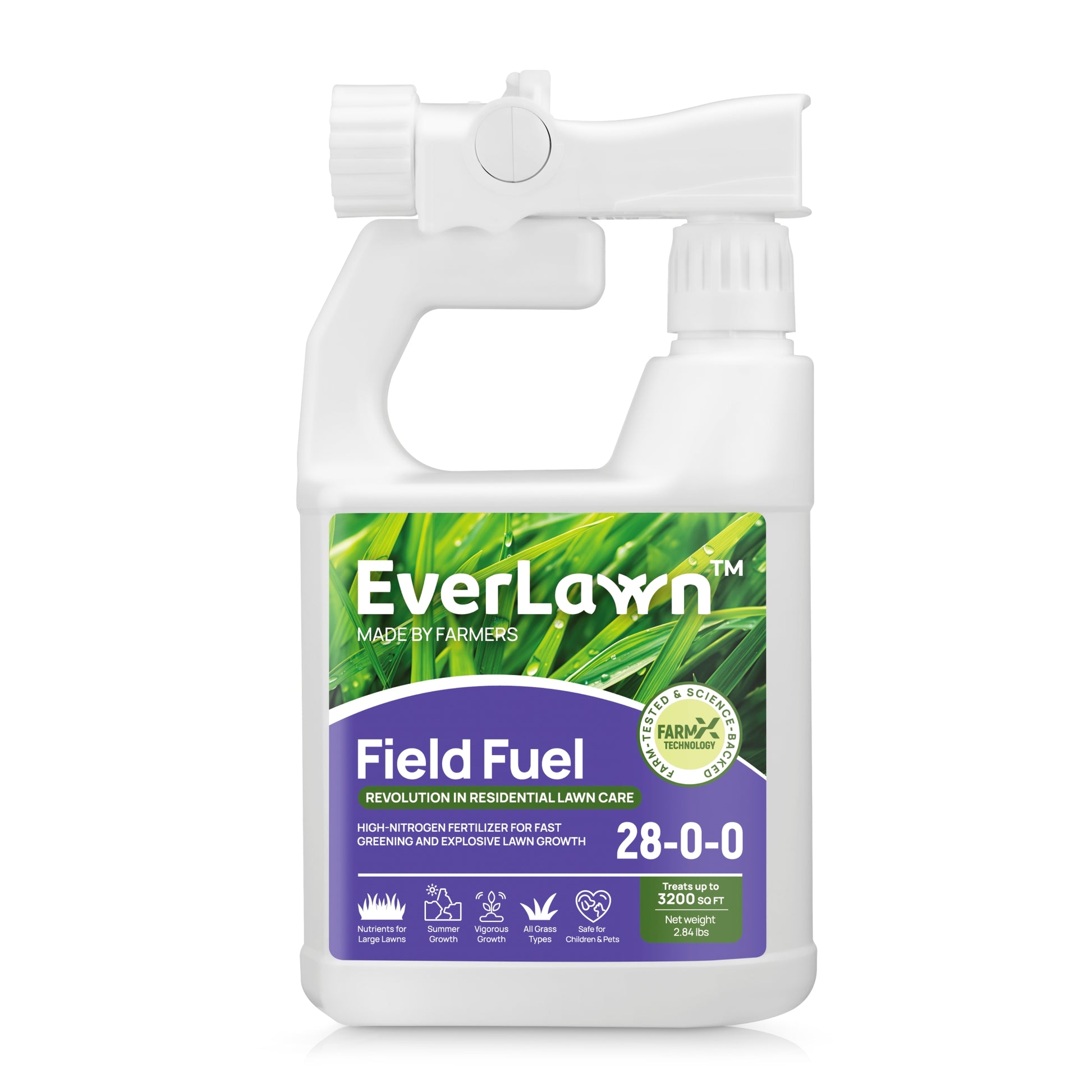 FieldFuel 28-0-0 Liquid Fertilizer: Power Your Lawn’s Growth