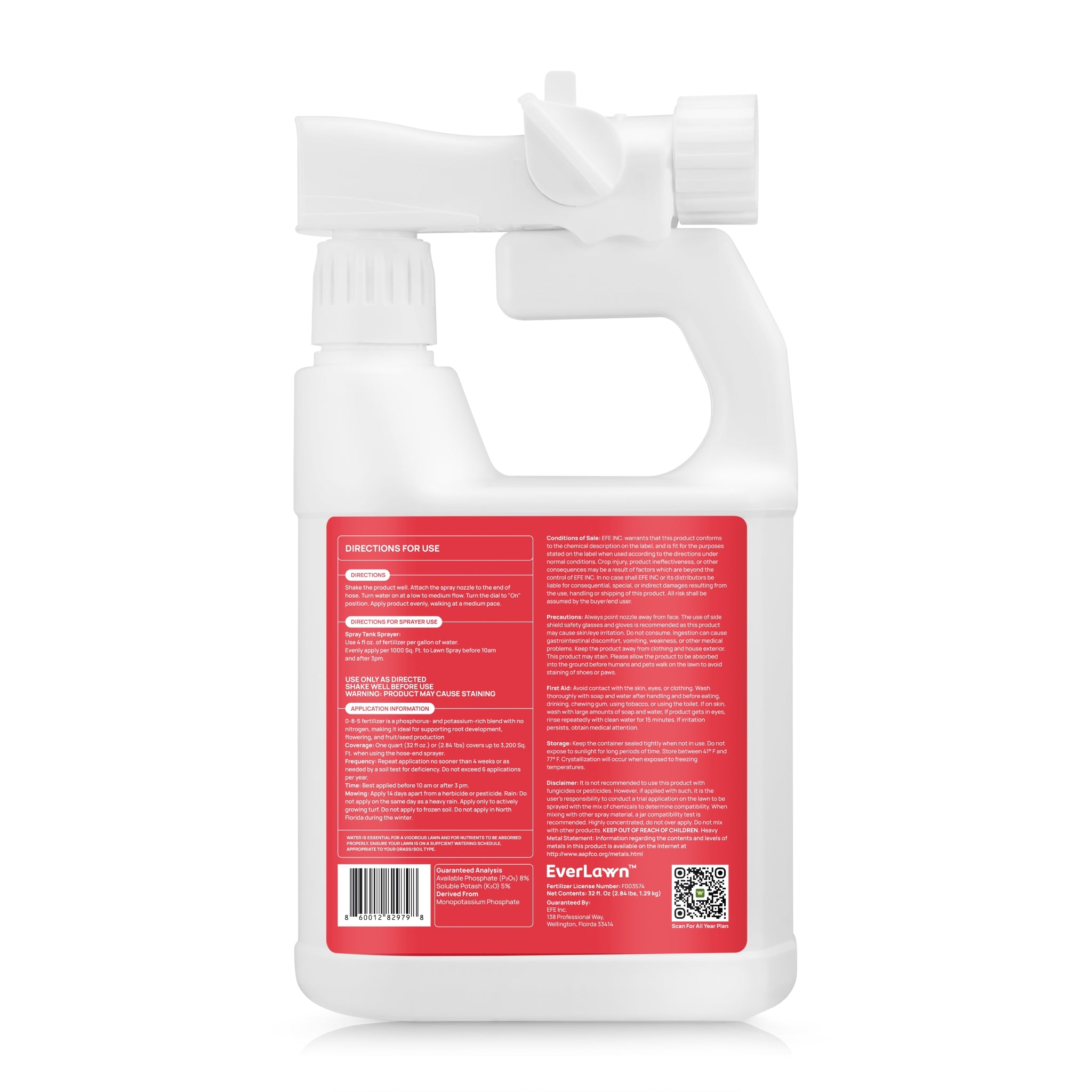 Everlawn's BloomMax Liquid Fertilizer